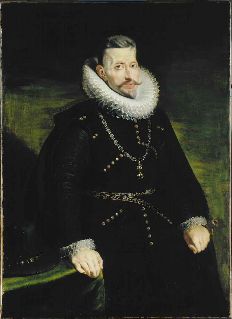 Portrett av erkehertug Albert av Østerrike 1559-1621, guvernør i de spanske Nederlandene, 1616. av Pieter Paul Rubens