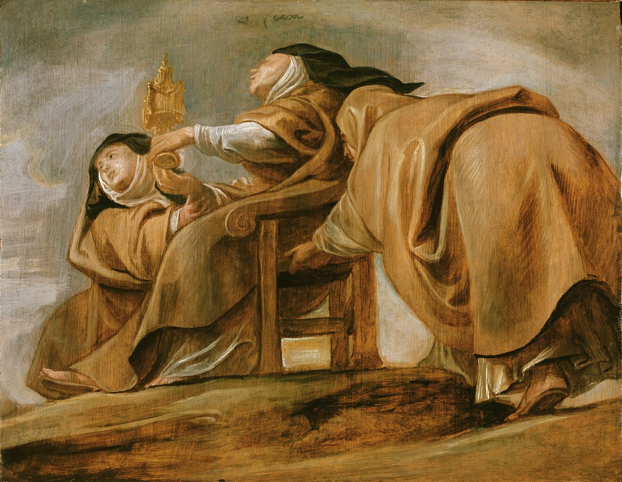 Saint Clare of Assisi, 1620. av Pieter Paul Rubens
