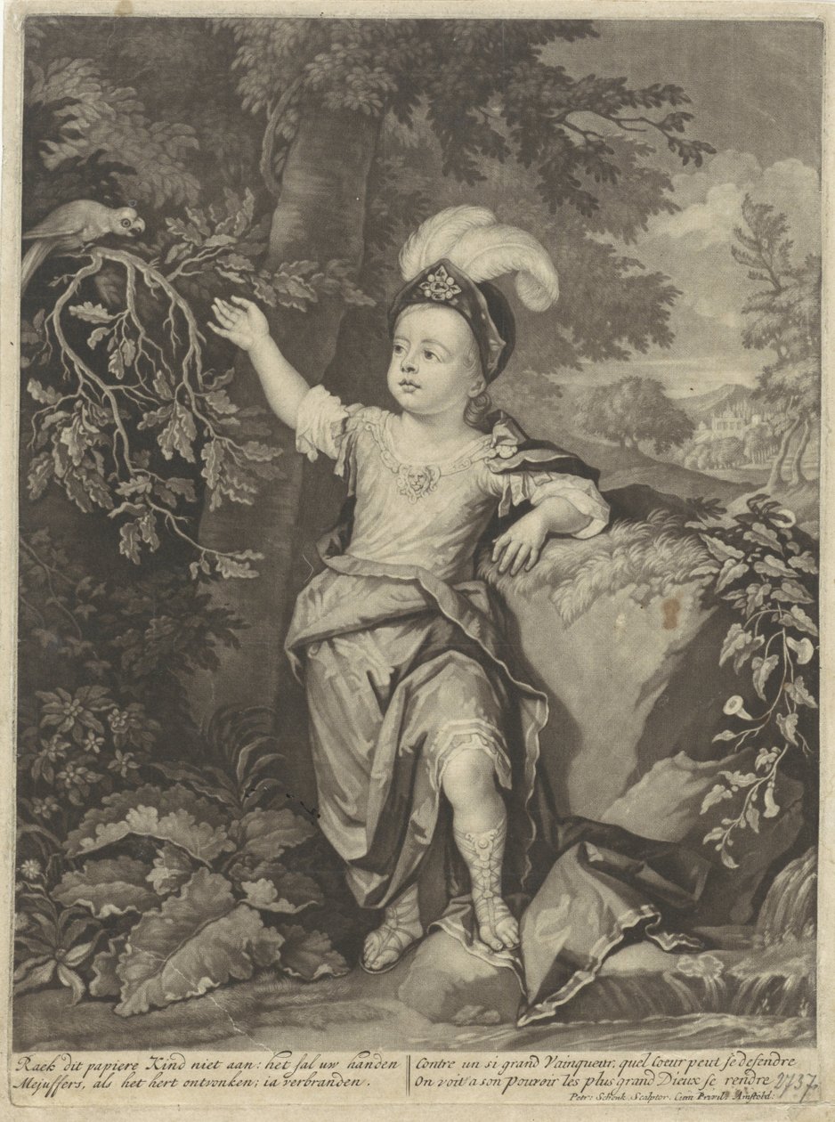 Portrett av Charles Fitzroy, hertugen av Grafton av Pieter Schenk (I)