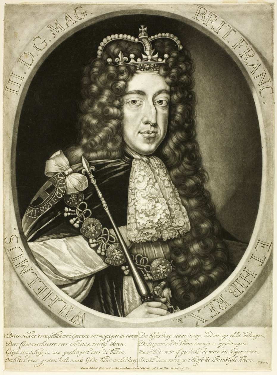 William III, konge av England av Pieter Schenk