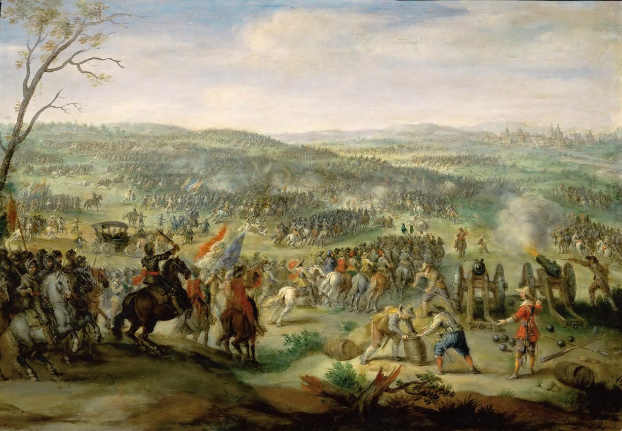 Slaget ved White Mountain 8. november 1620, 1620. av Pieter Snayers