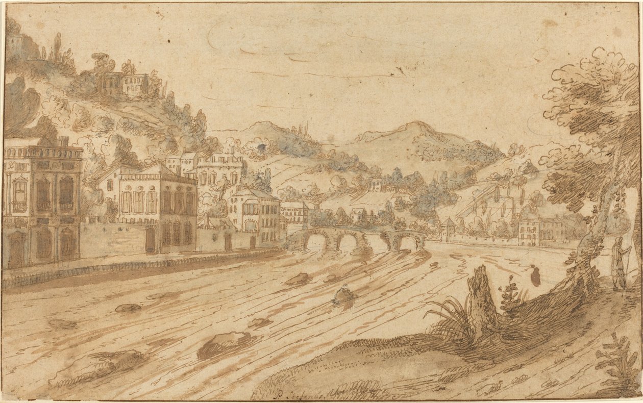 elveutsikt av Pieter Stevens
