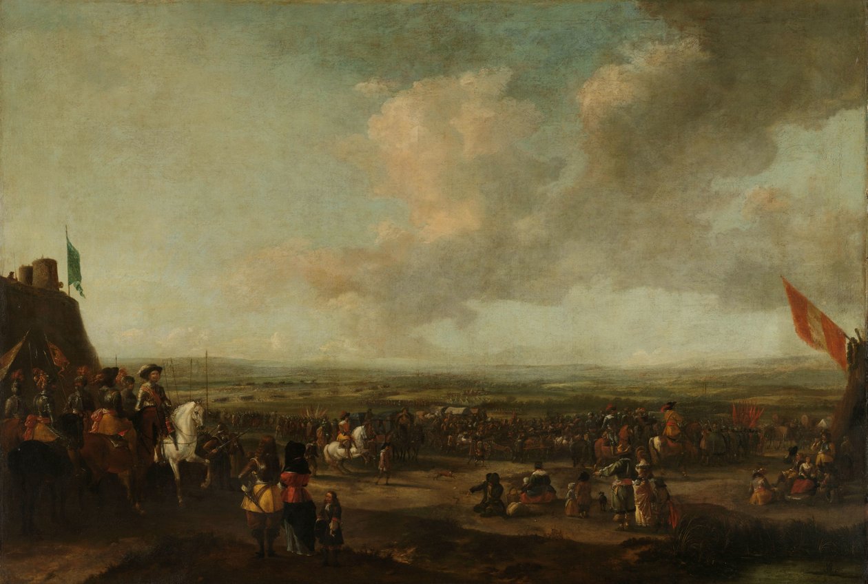 Frederick Henry ved overgivelsen av Maastricht, 22. august 1632 av Pieter Wouwerman (manner of)