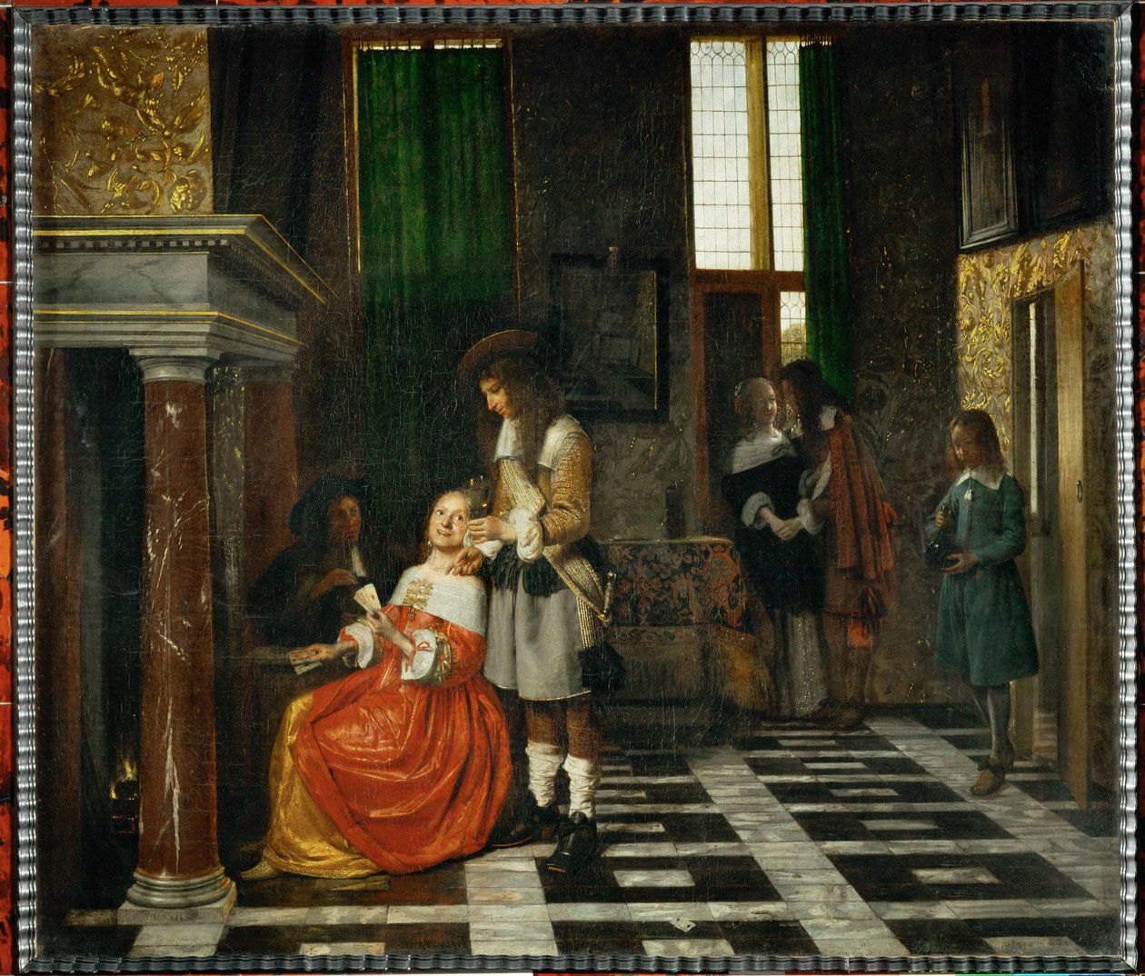  av Pieter de (after) Hooch
