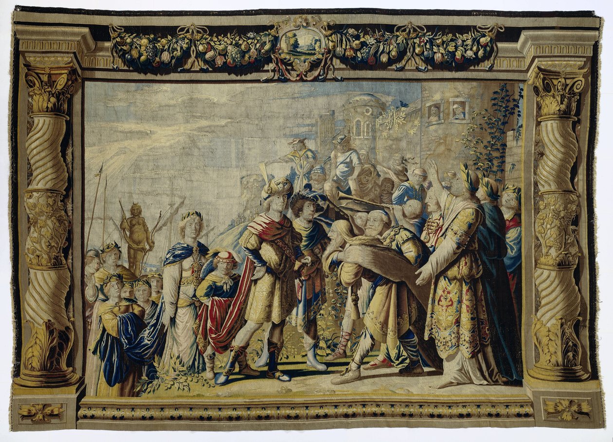 Hjemkomsten til Orestes og Iphigenia i Aulis The History of Iphigenia and Orestes (serietittel) av Pieter de Cracht