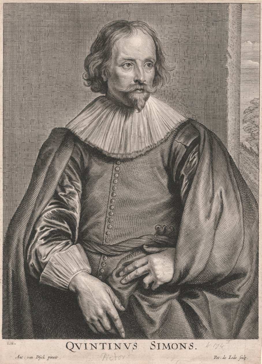 Quentin Simons av Pieter de Jode