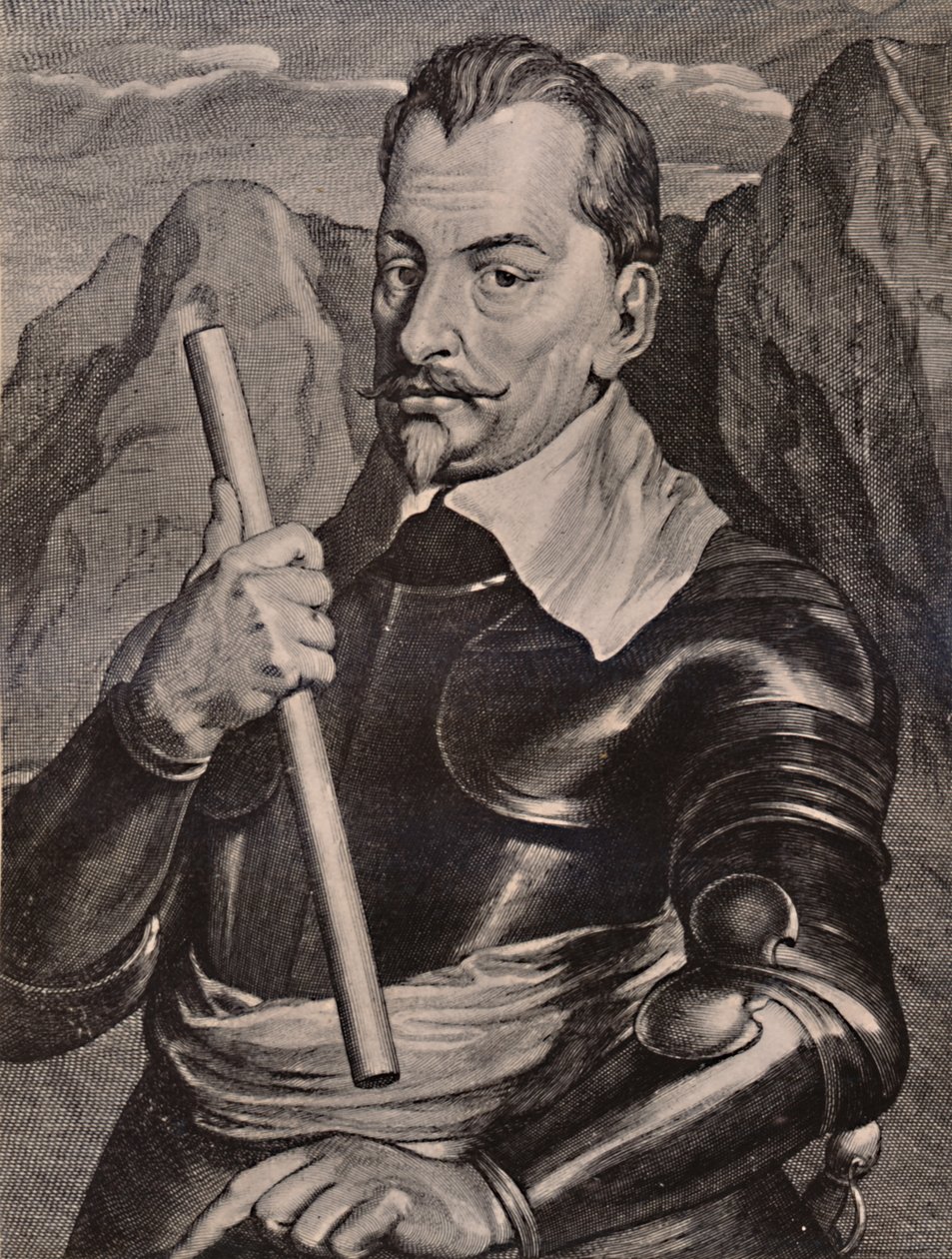 Albrecht von Wallenstein, bohemsk general, 1600-tallet 1894 av Pieter de Jode II