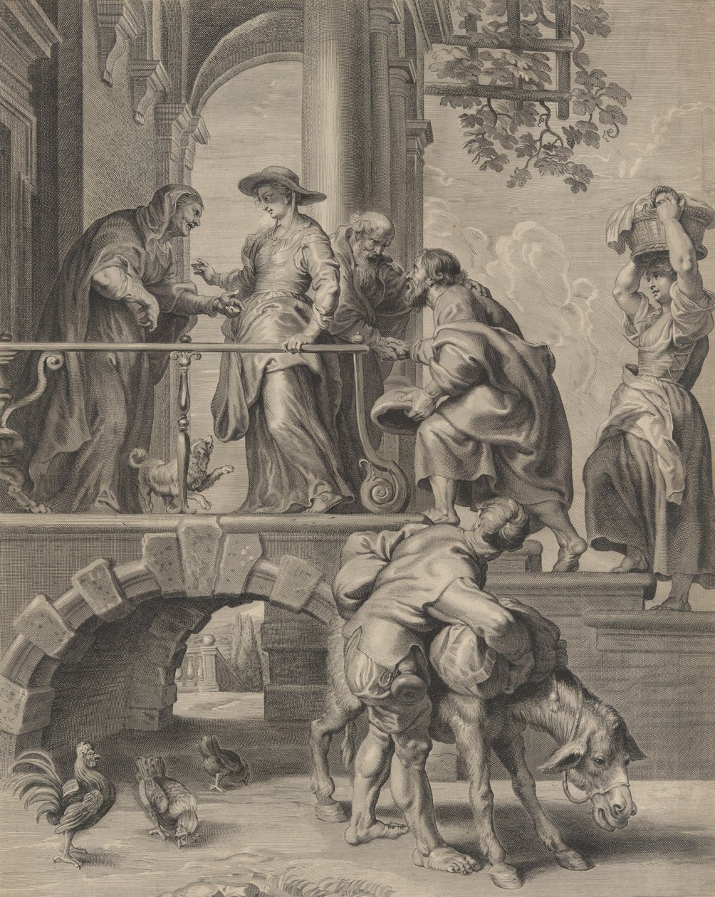 The Visitation, 1625-74. av Pieter de Jode II