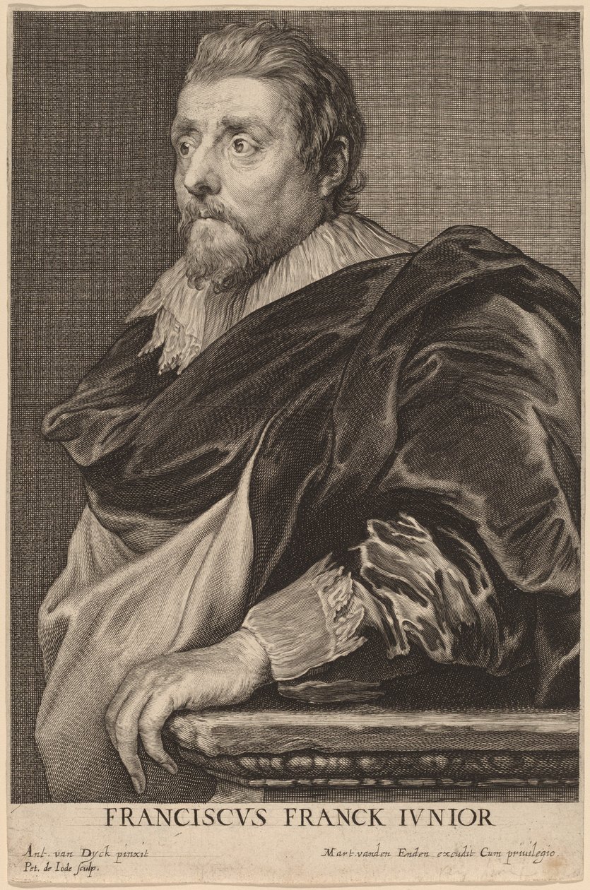 Frans Francken II av Pieter de Jode II after Sir Anthony van Dyck