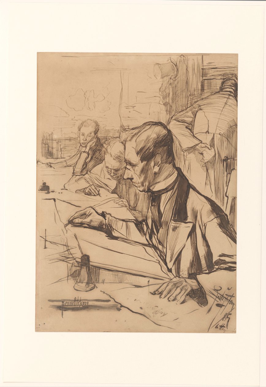 De pennelikkers av Pieter de Josselin