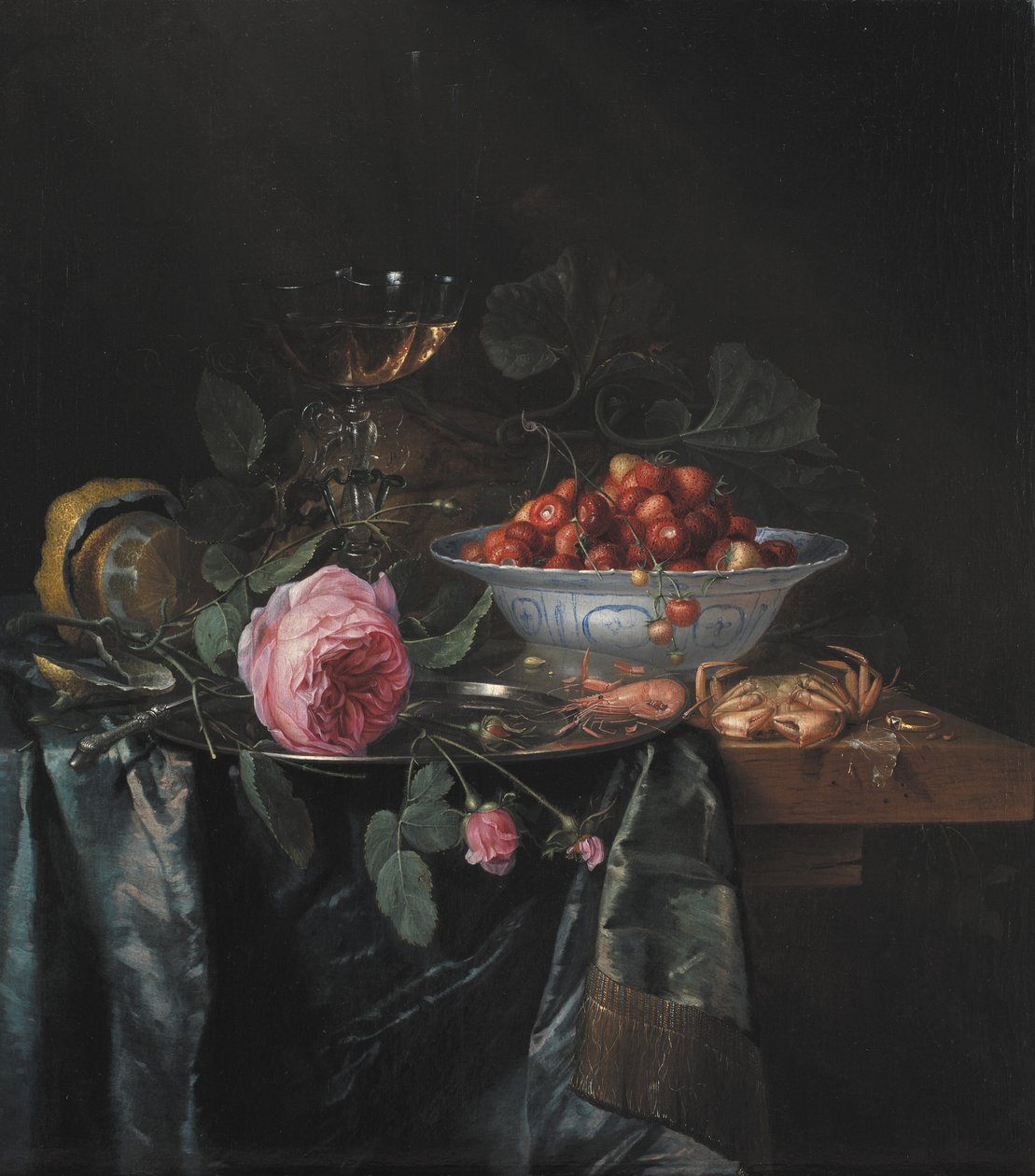 Pronk Stilleben av Pieter de Ring