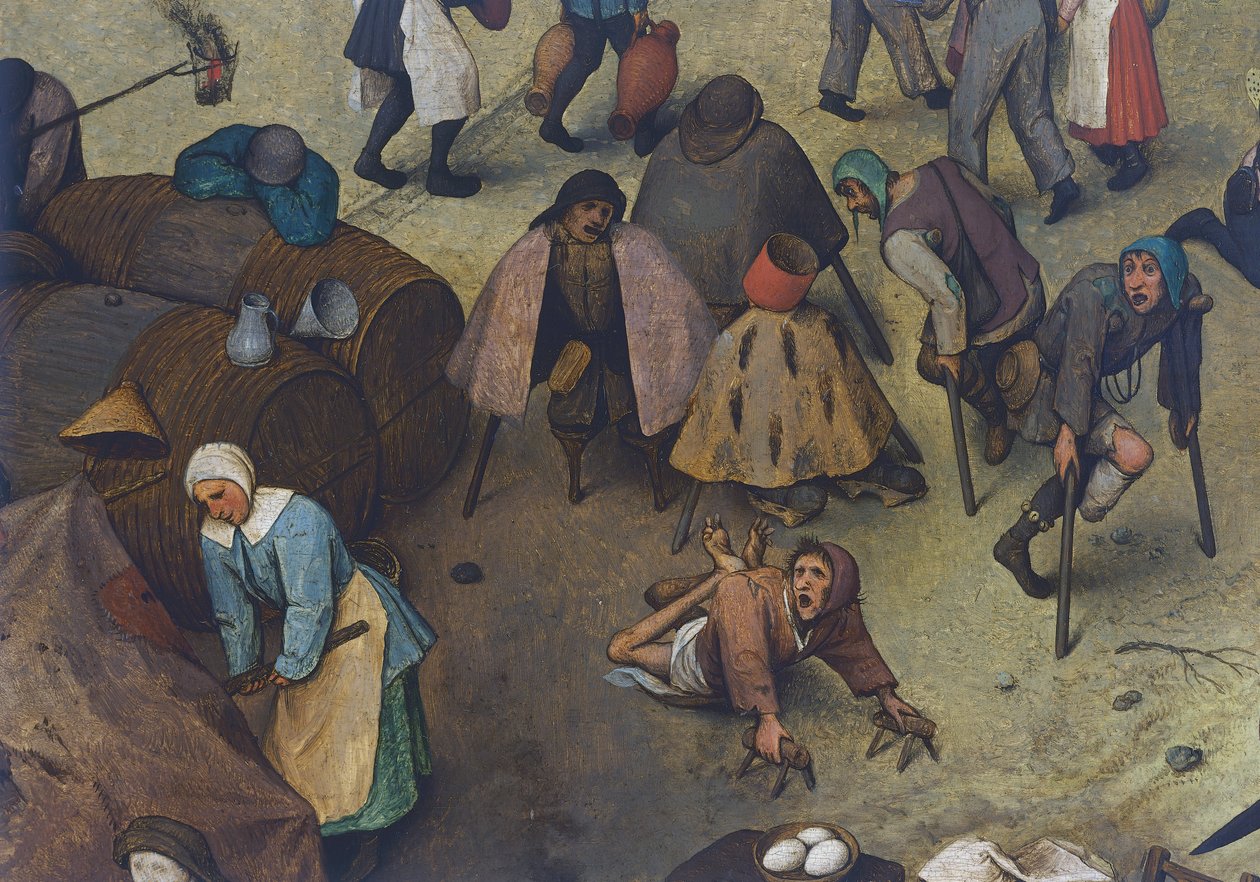 Kamp mellom karneval og fasten av Pieter Bruegel the Elder