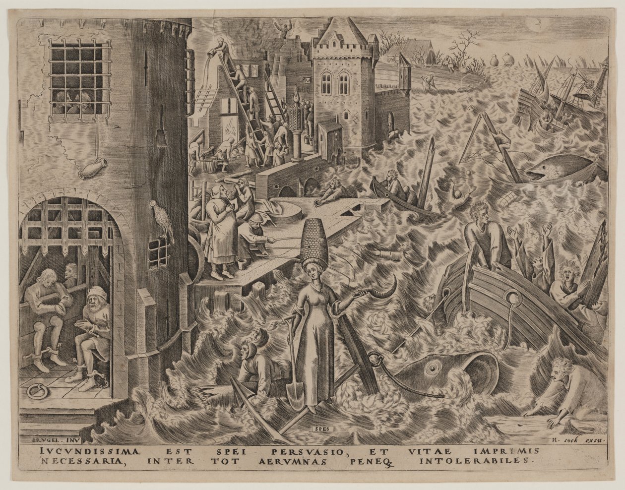 Håp (Spes) av Pieter Bruegel the Elder