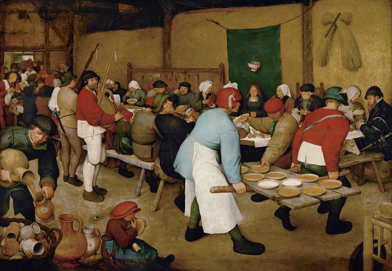 Bondebryllup av Pieter Bruegel the Elder