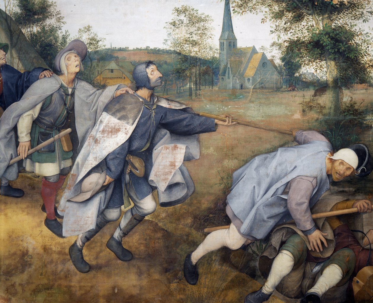 Den blinde leder den blinde av Pieter Bruegel the Elder