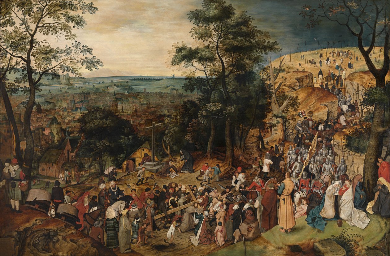 Kristus som bærer korset av Pieter the Younger Brueghel