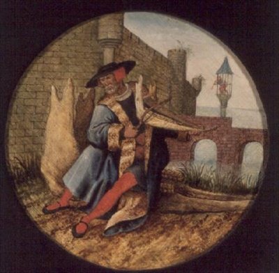 Flamsk ordtak: De rikes musikk er alltid behagelig (panel) av Pieter the Younger Brueghel