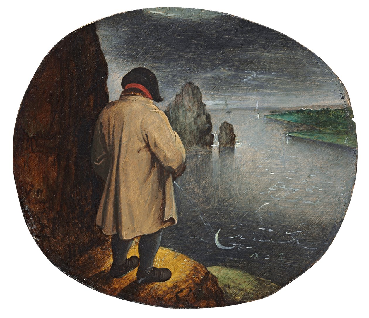 Pisser på månen av Pieter Brueghel the Younger