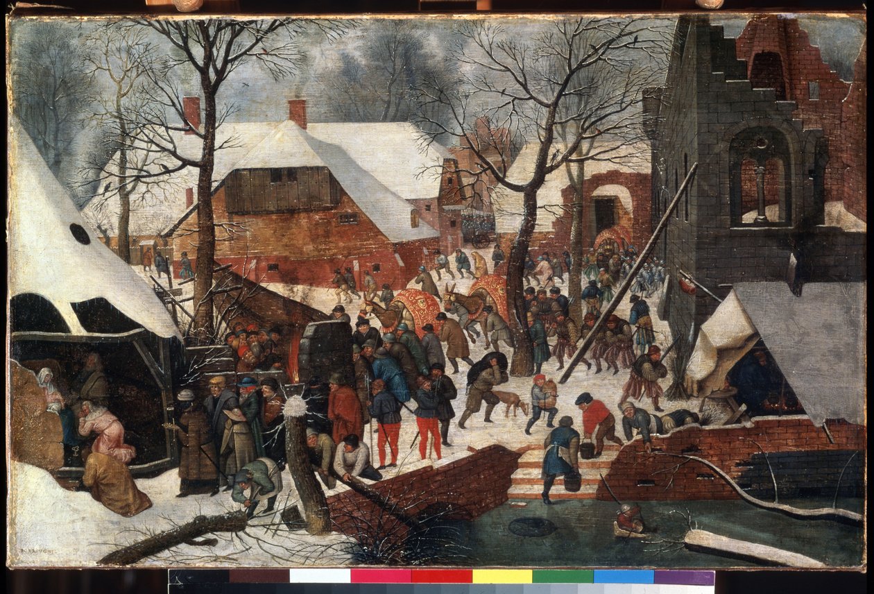 Tilbedelsen av magiene av Pieter the Younger Brueghel