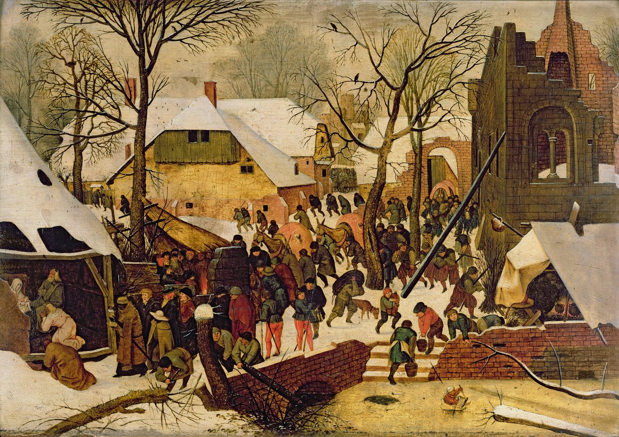 Tilbedelsen av magiene av Pieter Brueghel the Younger