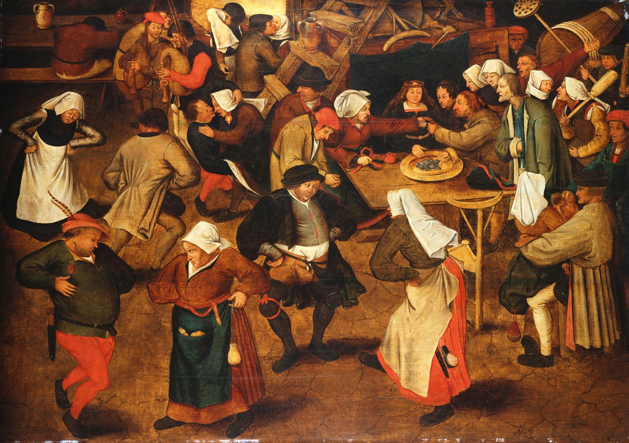 Bryllupsdansen av Pieter Brueghel the Younger
