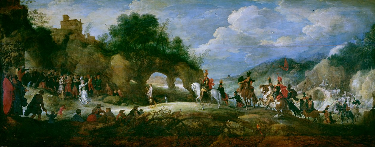  av Pieter the Younger & Stalbemt Adriaen van (1580 1662) Brueghel