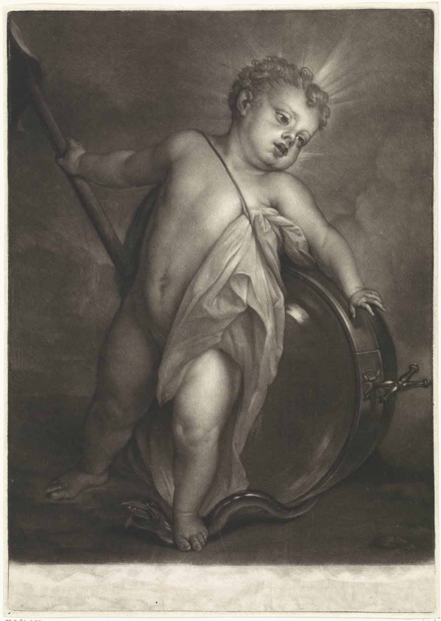 Før Christuskind als Salvatore av Pieter van Bleeck