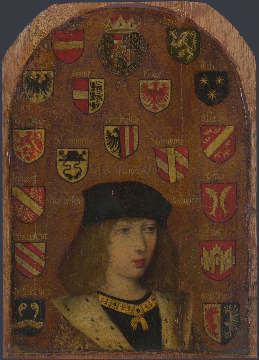 Filip den kjekke, ca. 1495 av Pieter van Coninxloo