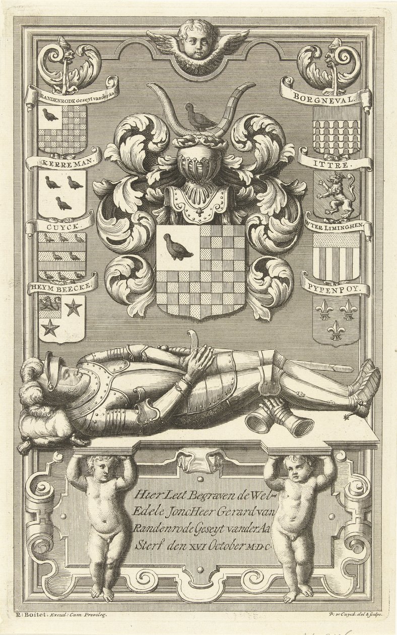 Graven til Gerard van Randenrode van der Aa av Pieter van Cuyck (I)