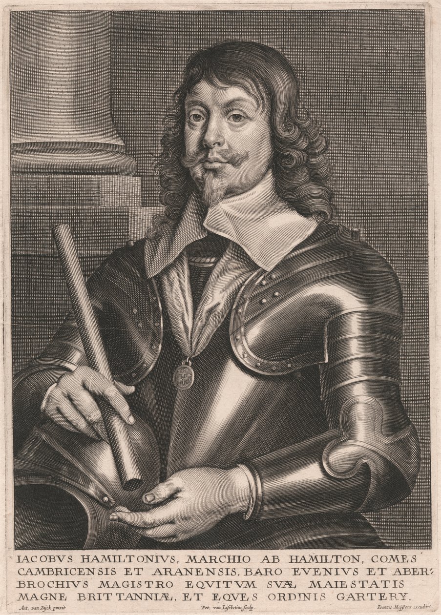 James Hamilton, Marquis AB Hamilton, jarl av Cambridge og Aran av Pieter van Lisebetten