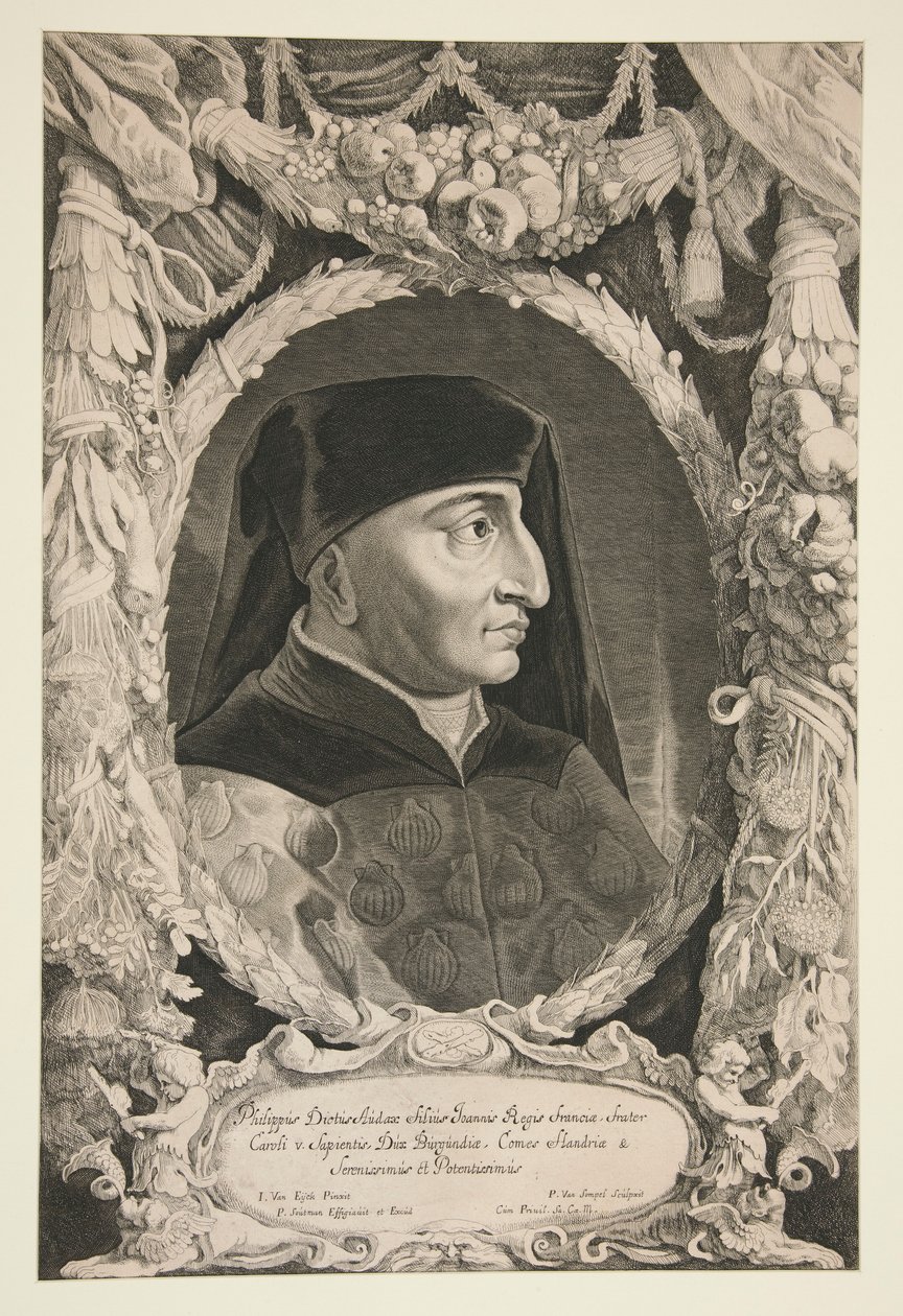 Philippe-le-Hardi, hertug av Burgund av Pieter van Sompel