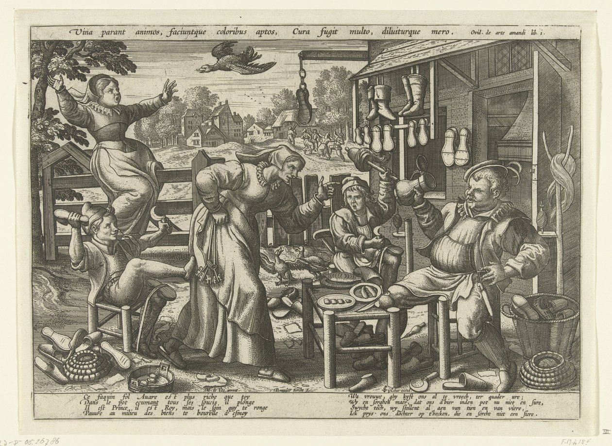 Den bortskjemte husholdningen av Pieter van der Borcht (I)