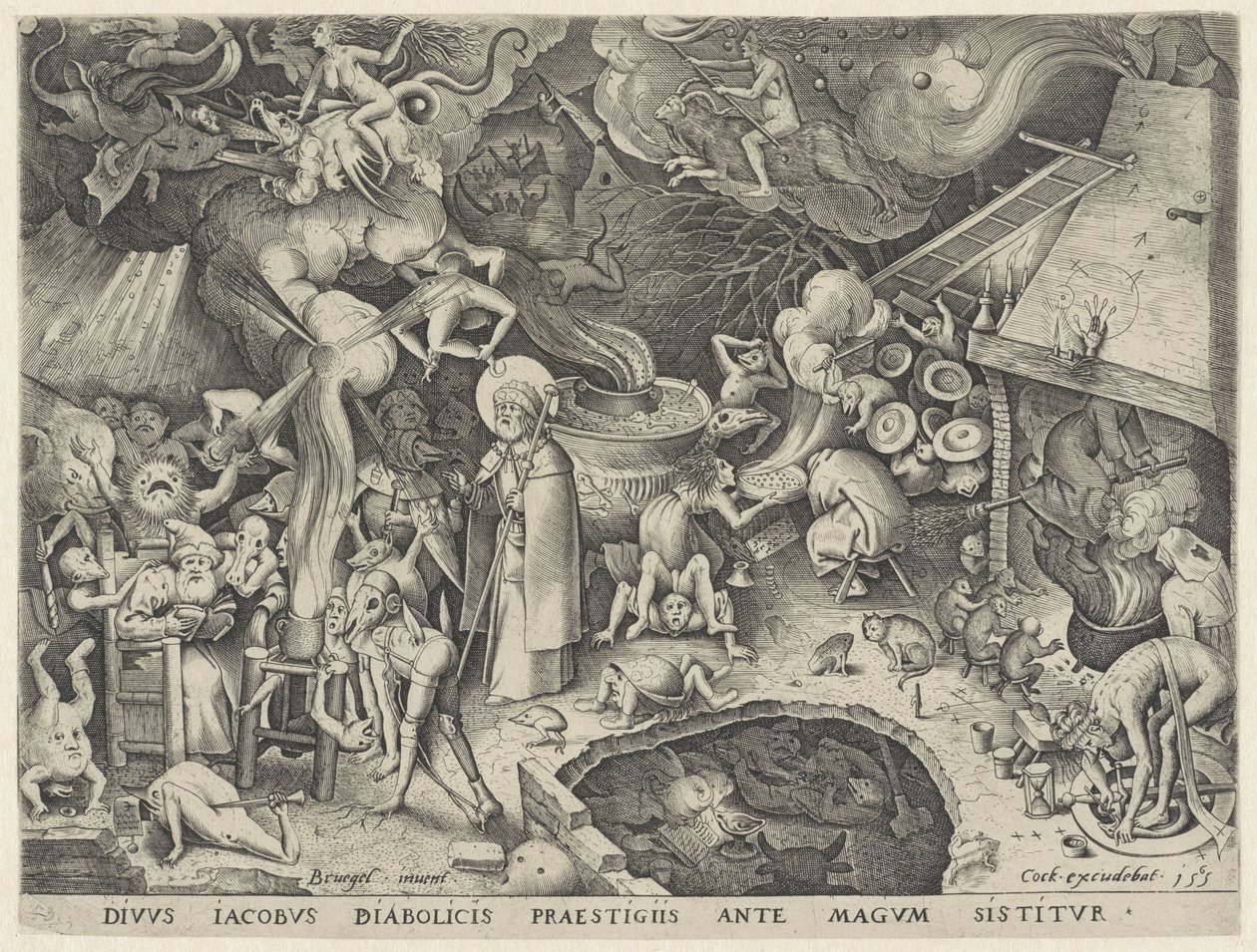 James the Greater Meets the Magician Hermogenes Story of the Magician Hermogenes (serietittel) av Pieter van der Heyden