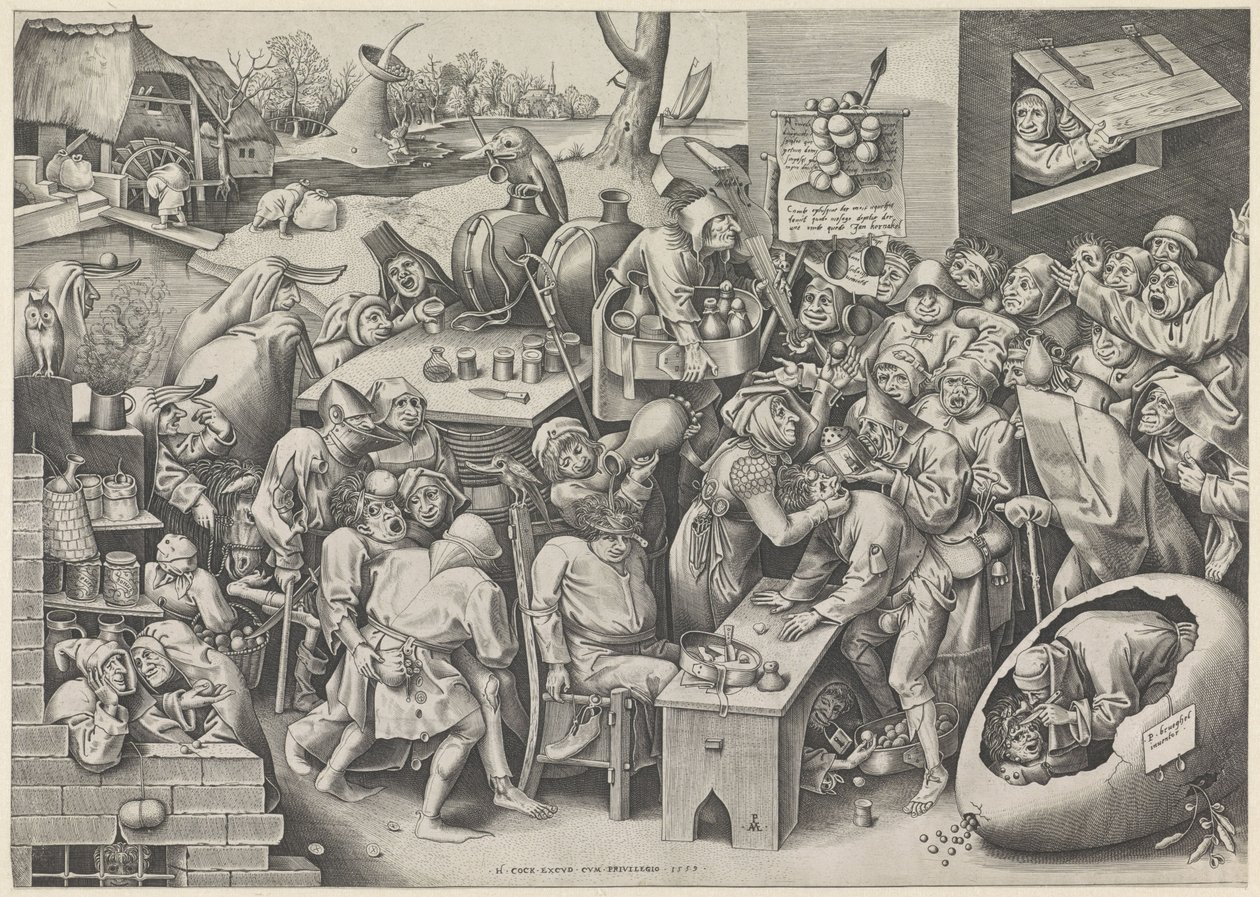 Steinhogger eller heksen fra Mallegem av Pieter van der Heyden