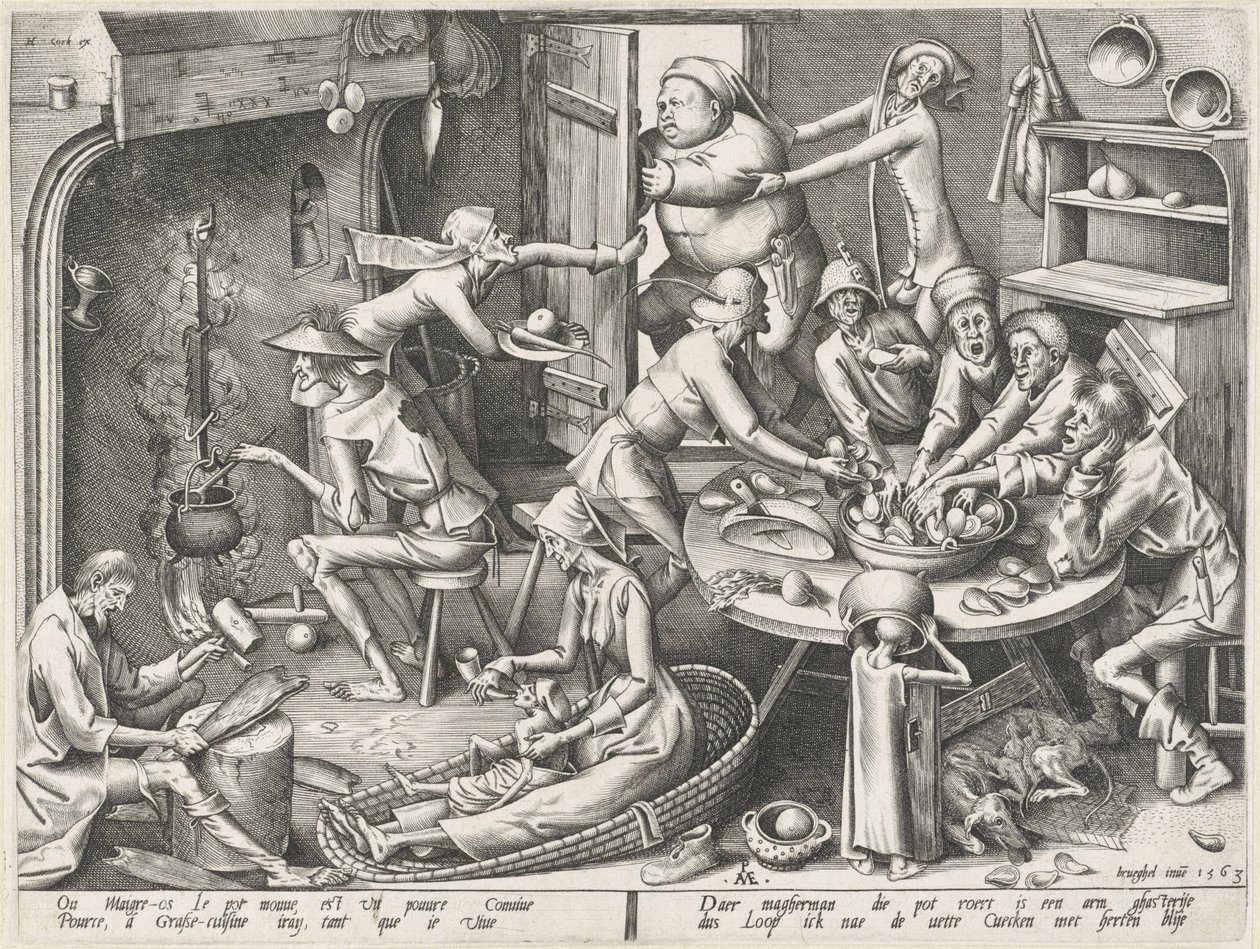 magert kjøkken Magert kjøkken og det fete kjøkkenet (serietittel) av Pieter van der Heyden