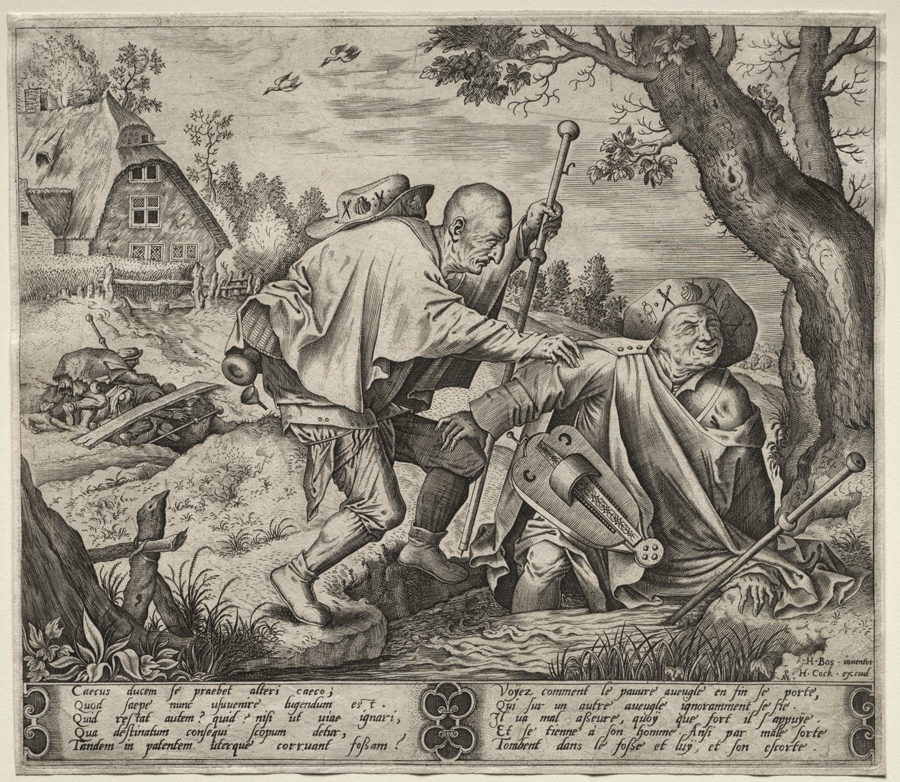 De blinde som leder de blinde. av Pieter van der Heyden