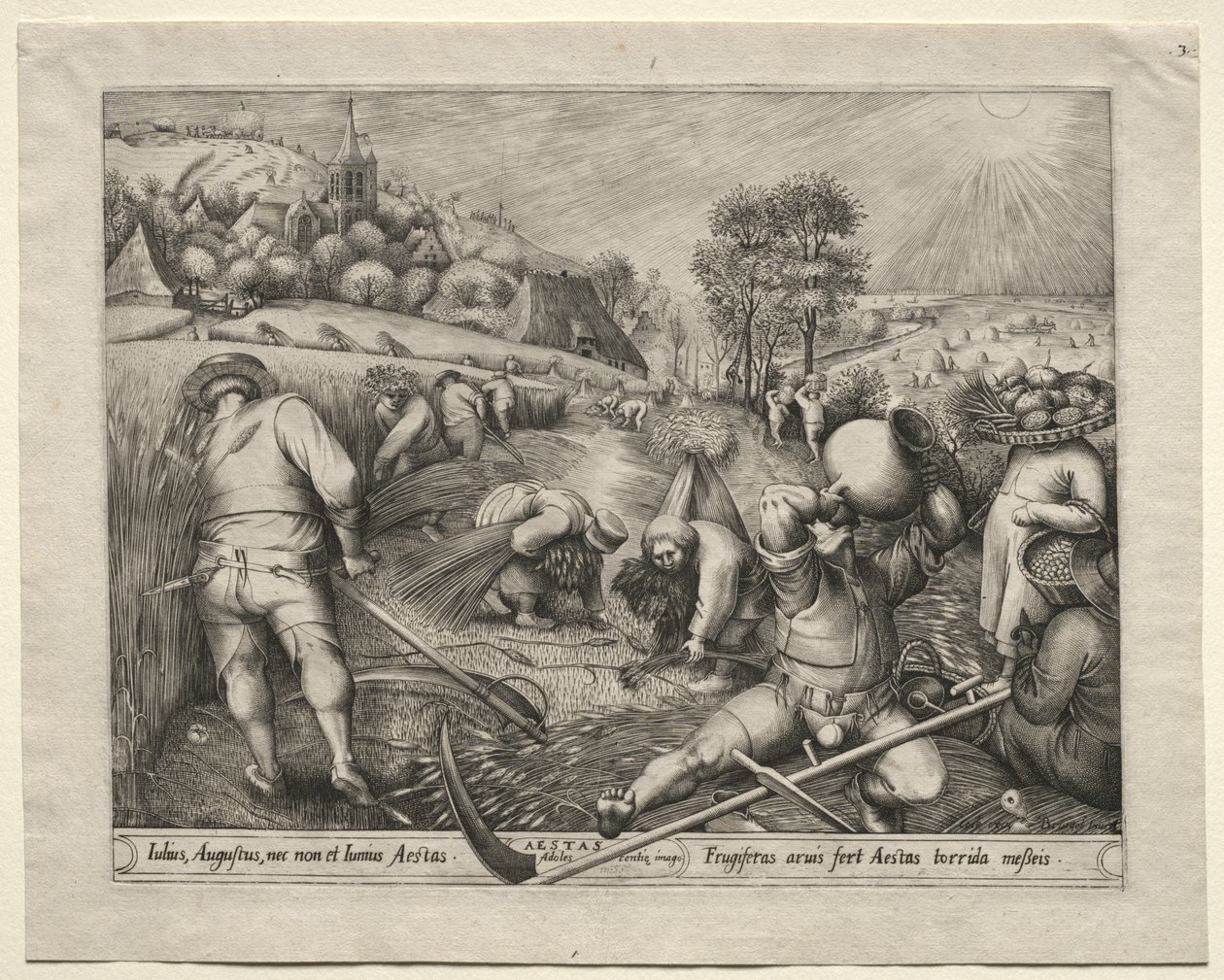 De fire årstidene: Sommer av Pieter van der Heyden