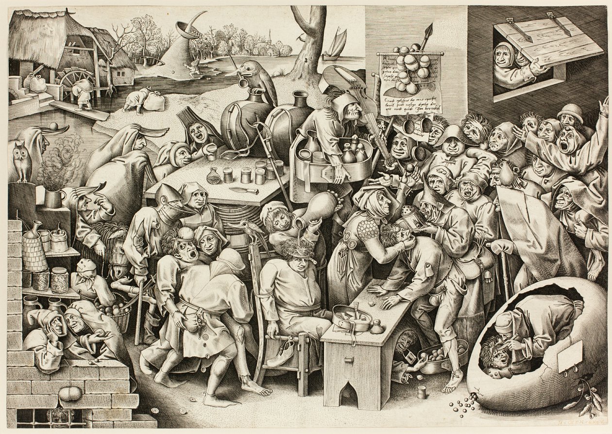 Steinoperasjonen eller Heksa fra Mallegem av Pieter van der Heyden