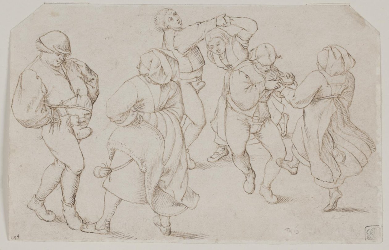 Bryllupsdansen av Pieter van der Heyden