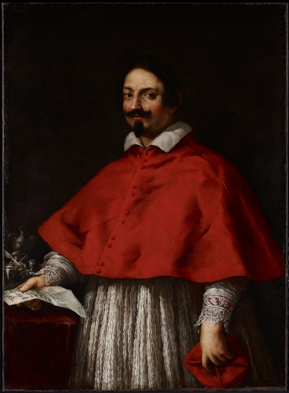 Portrett av kardinal Pietro Maria Borghese, ca. 1633-35 av Pietro da Cortona