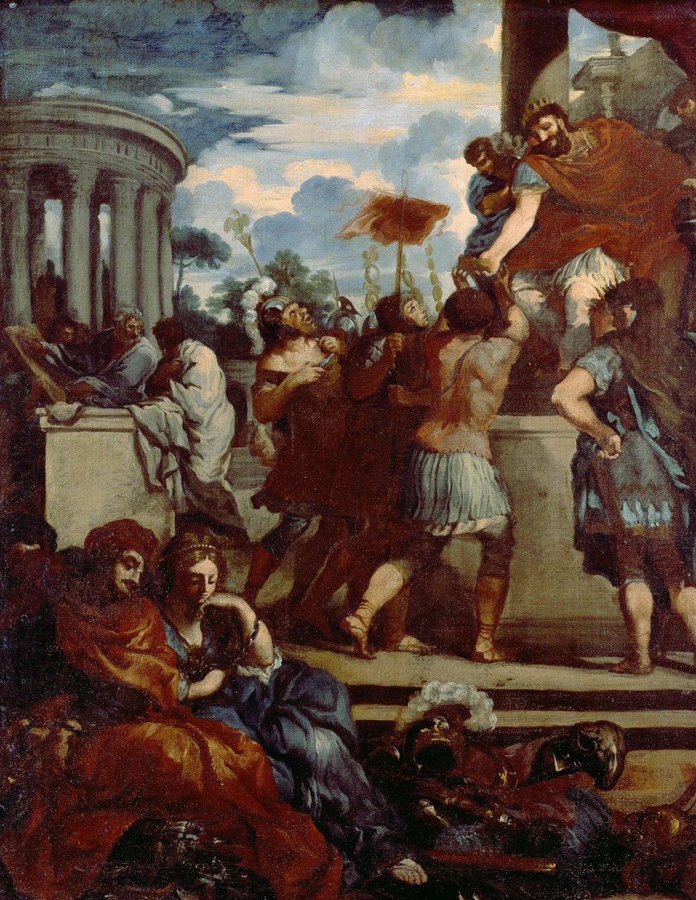 Bronsealderen av Pietro da Cortona
