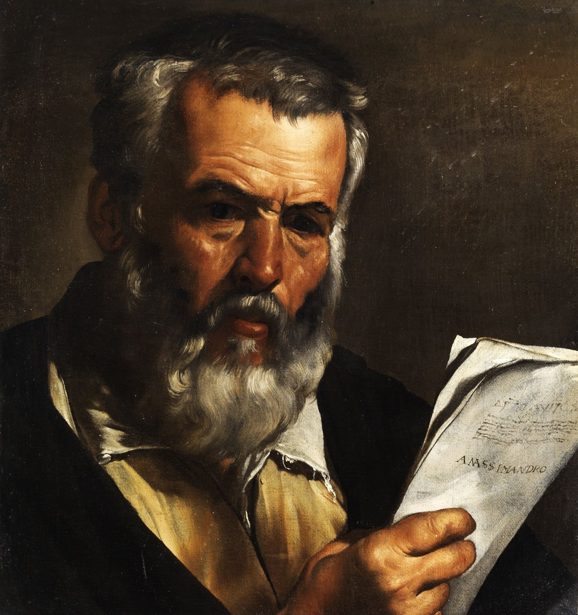 Portrett av filosofen Anaximander av Pietro Bellotti