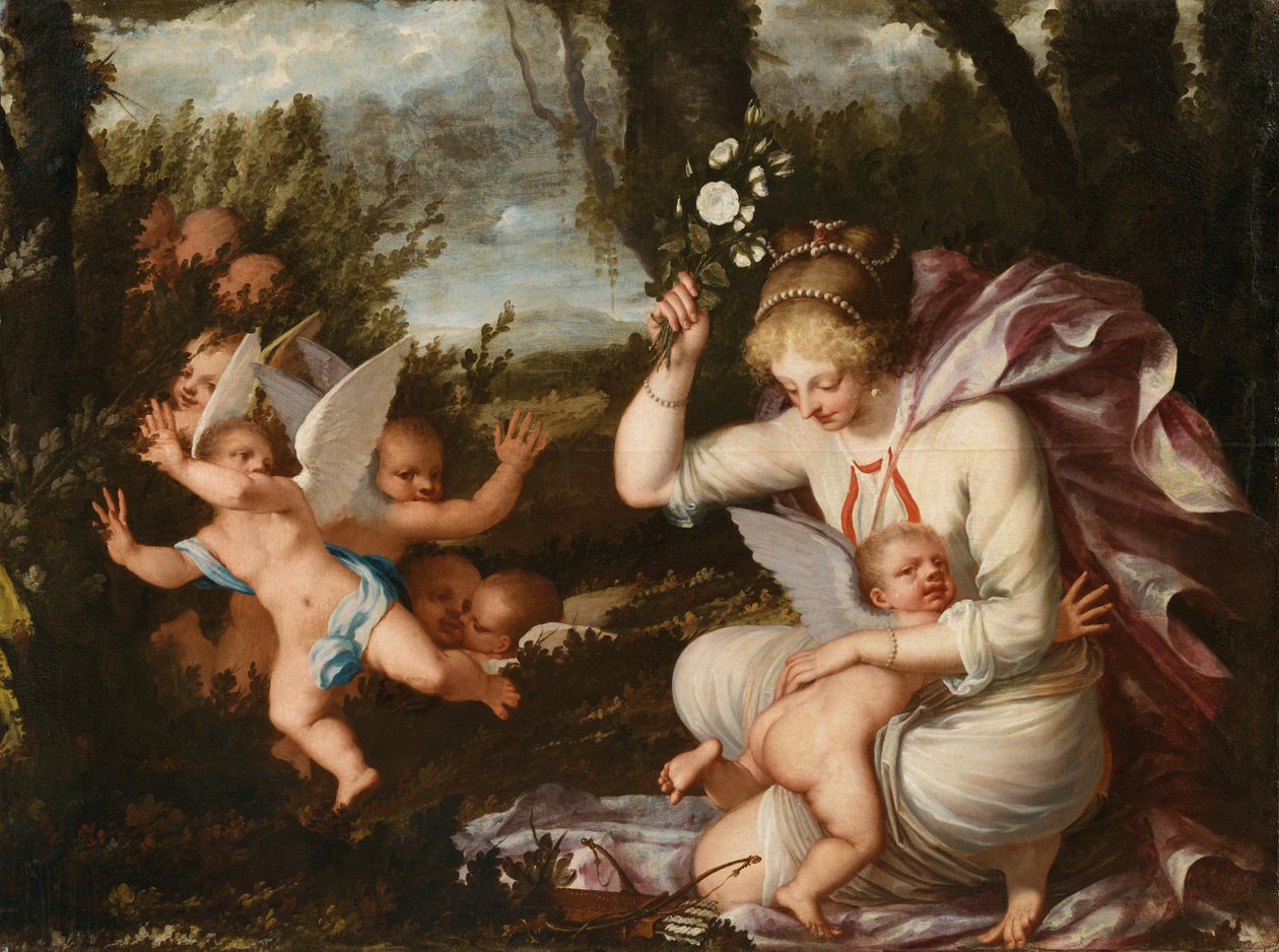 Straffen til Amor av Pietro Liberi