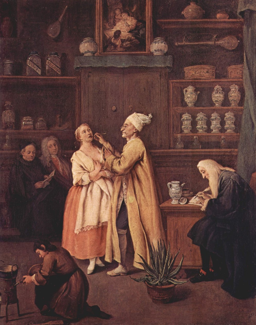Farmasøyten av Pietro Longhi