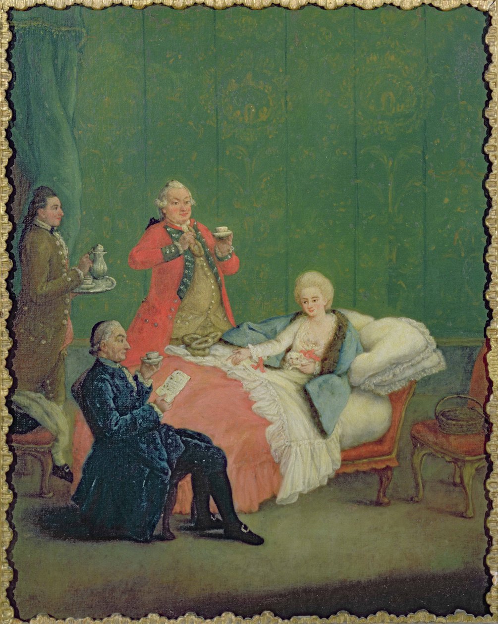 Sjokolade tidlig om morgenen av Pietro Longhi