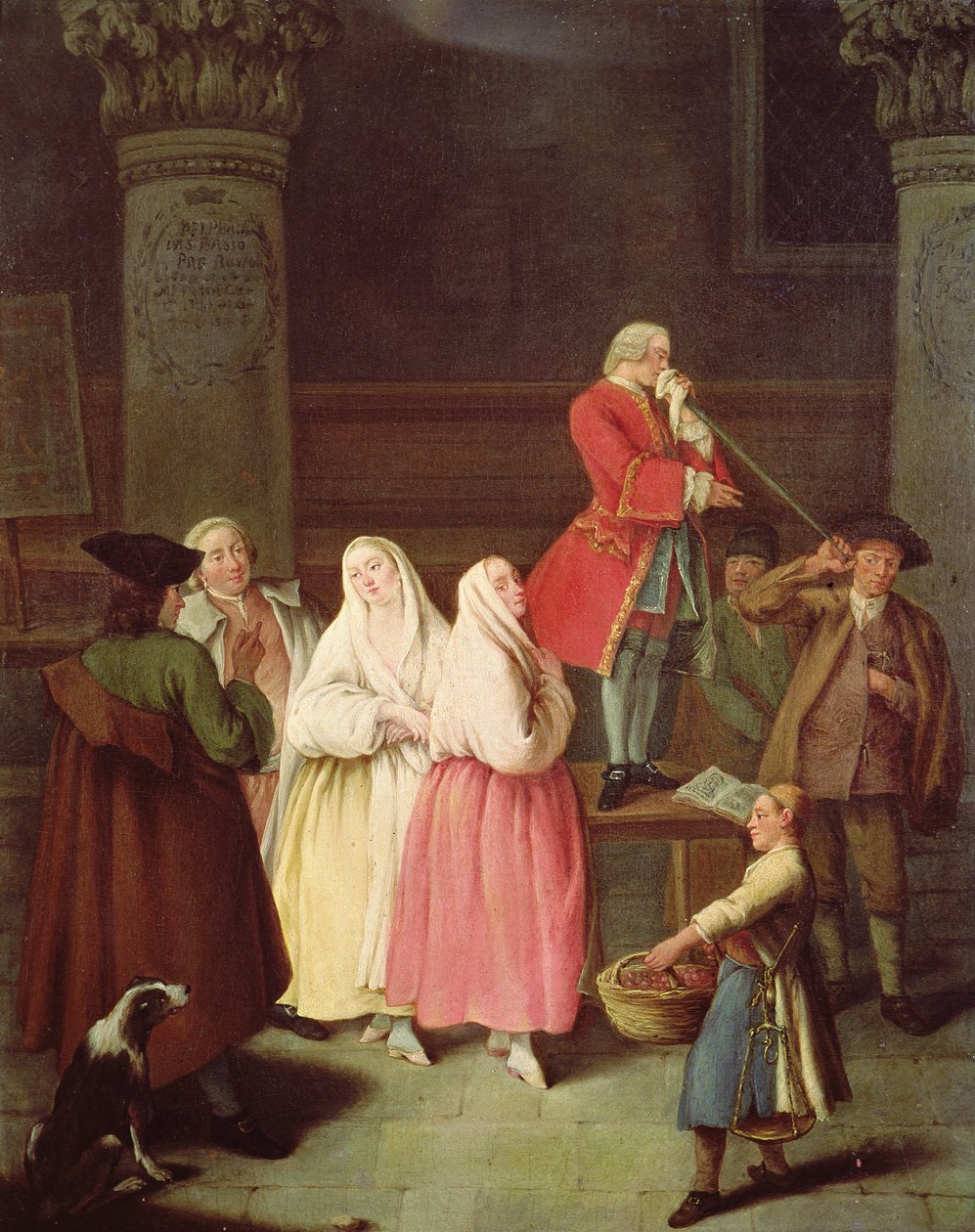 Spåmannen, 1752 av Pietro Longhi
