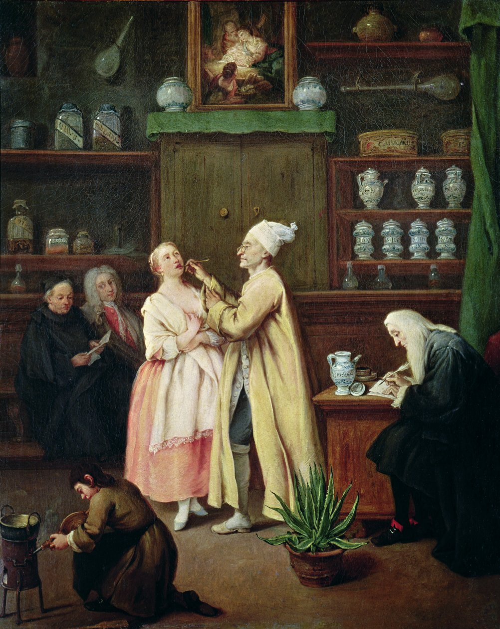 Farmasøyten av Pietro Longhi