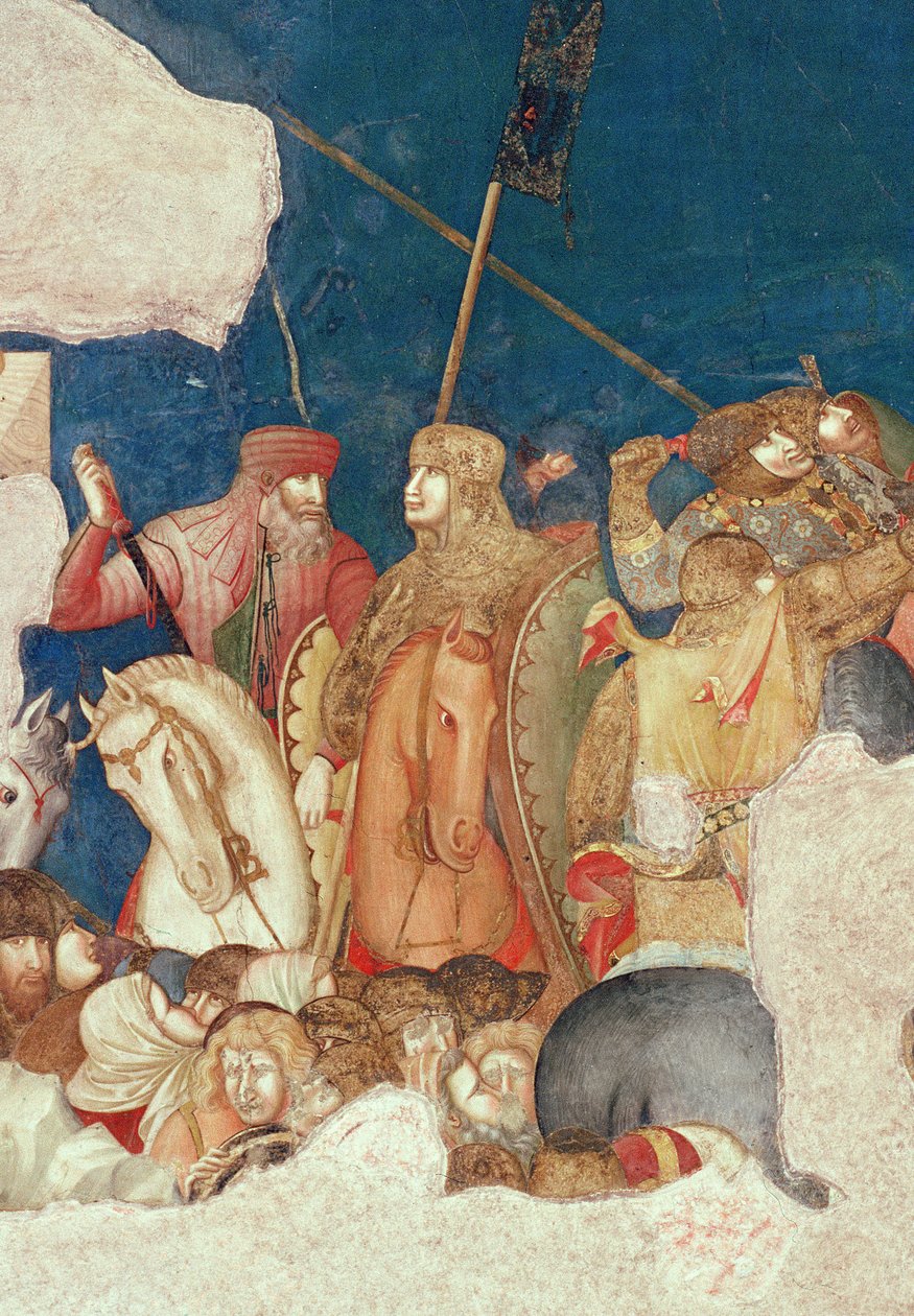 Golgata (detalj av 208458) av Pietro Lorenzetti