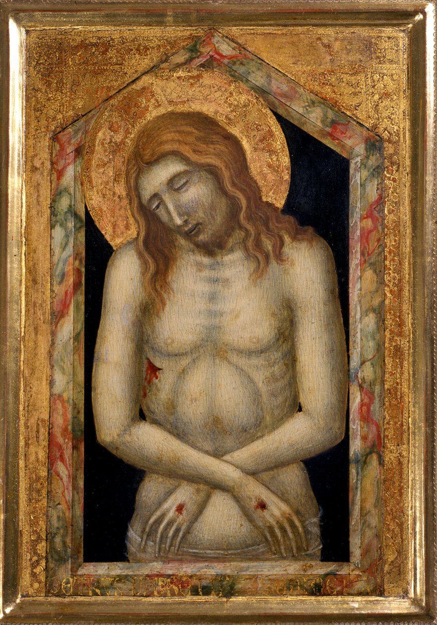 Kristus lidelse, ca. 1330 (tempera på tre) av Pietro Lorenzetti
