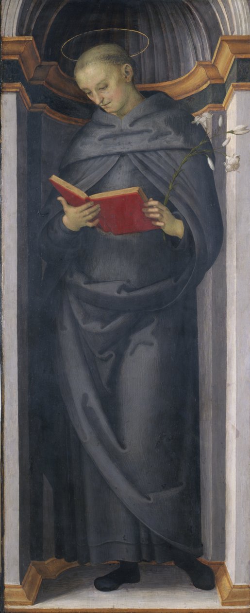 Den salige Philip Benitius, ca. 1505-6 (tempera på poppeltre) av Pietro Perugino